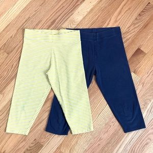 Boden Girls Cropped Leggings Set 11 12 Y